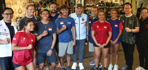 Jelang Asian Games 2026, CdM Todotua Tinjau Pelatnas Atletik, Skateboard, dan Surfing di Bali