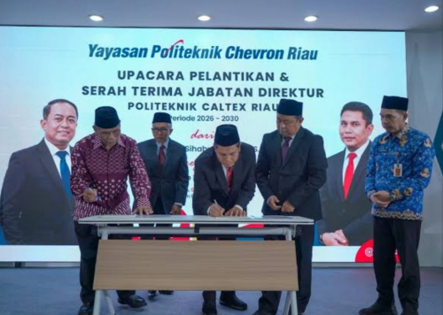 Politeknik Caltex Riau Resmi Dipimpin Erwin Setyo Nugroho, Tekankan Kolaborasi dan Super Team