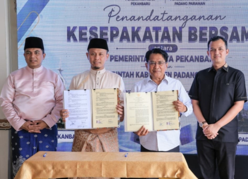 Pemkot Pekanbaru dan Pemkab Padang Pariaman Sepakati Kerja Sama Pembangunan Antarwilayah