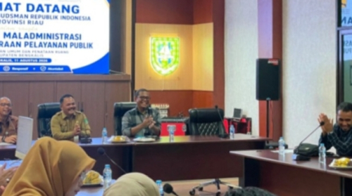 Ombudsman Nilai Pelayanan Dinas PUPR Bengkalis, SMBG dan KKPR Jadi Sorotan