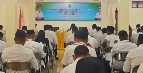 Seleksi 166 Bacalon Penghulu Rohil Diwarnai Keluhan Biaya Warkah Adat