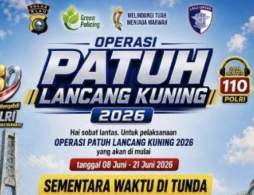 Operasi Patuh Lancang Kuning 2026 Ditunda, Ditlantas Polda Riau Tunggu Arahan Korlantas