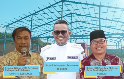 Proyek Pabrik Minyak Makan Merah di Ukui MANGKRAK, Sebatas Tegak Tiang Rangka dan Bangunan Usang Telan Dana Miliaran, Mega Korupsi?