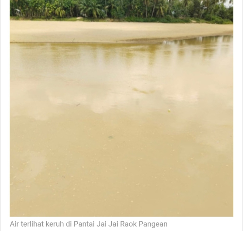 Sempat Jernih dan Dipuji Warga: Kini Sungai Kuantan Kembali Keruh, Aktivitas PETI Beroperasi Kembali ?