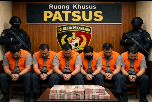 Dugaan Suap Rp200 Juta Perihal Tangkap-Lepas Mencuat ke Publik, 7 Oknum Polisi Polresta Pekanbaru Dipatsus dan Terancam Dipecat