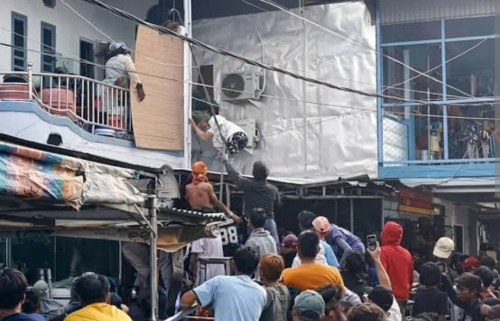 Aksi Memanas: Ratusan Masyarakat Panipahan Gelar Aksi Jilid Ketiga, ini Tuntutan Mereka