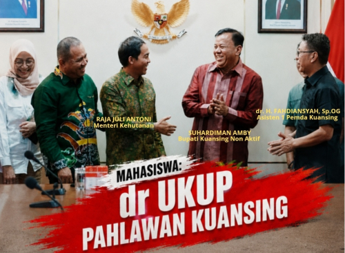 Saksi Mahkota ? Keterangan Asisten 1 Jadi Bagian Penting Penyidikan KPK, Mahasiswa Sebut dr Ukup Pahlawan Kuansing