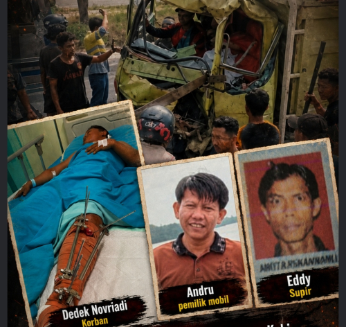 Korban Laka Di Rumbai Kehilangan Kaki: Biaya RS Bengkak Tanpa Pertanggung Jawaban, Pihak Keluarga Desak Polresta Tangkap Supir Dan Pemilik Mobil