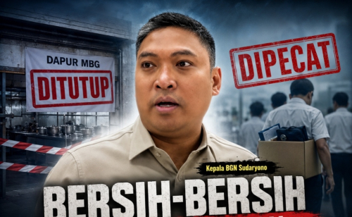 Bersih-bersih Ala Kepala BGN Sudaryono: Tutup 883 Dapur MBG, 261 Pegawai Dipecat