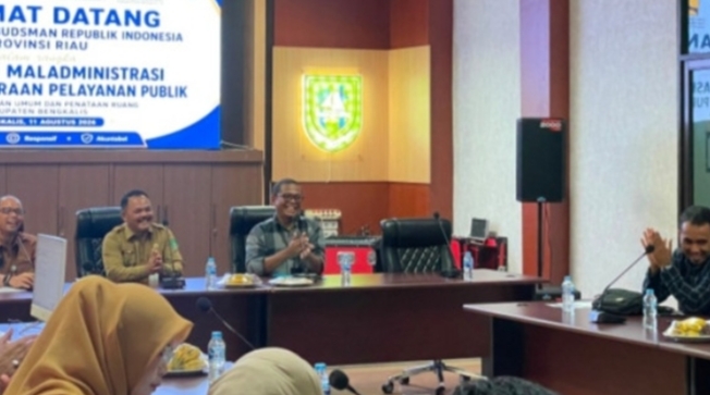 Ombudsman Nilai Pelayanan Dinas PUPR Bengkalis, SMBG dan KKPR Jadi Sorotan