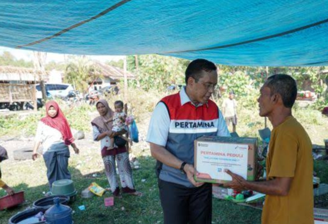 Pertamina Bergerak Cepat Bantu Korban Gempa Flores, Dirut Pimpin Upacara HUT ke-81 RI di FT Reo