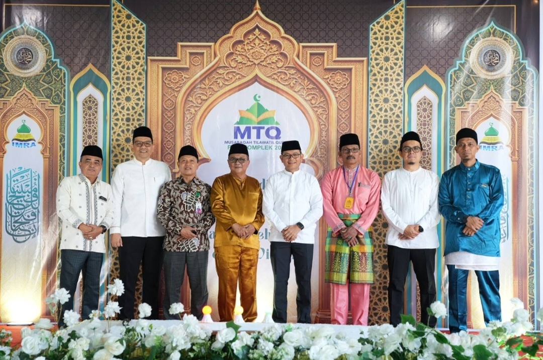 MTQ Riau Komplek 2026 Resmi Dibuka, Diikuti Tujuh Kafilah
