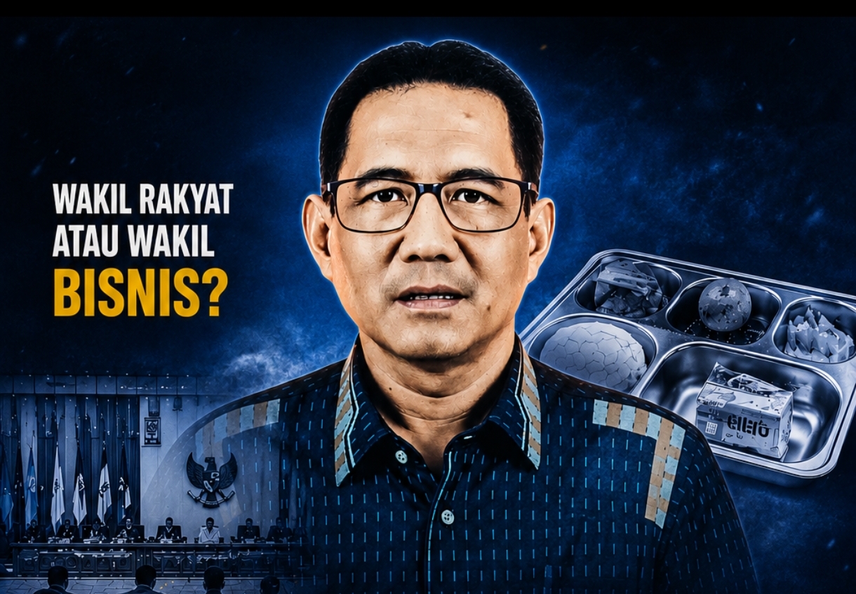Viral Berita Anggota DPRD Kampar Anasril 4 Kali Absen Sidang Paripurna, Sibuk Urus Dapur MBG?