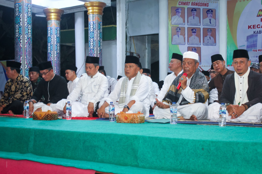 Plt Bupati Meranti Hadiri Kenduri Sekampung Kecamatan Rangsang