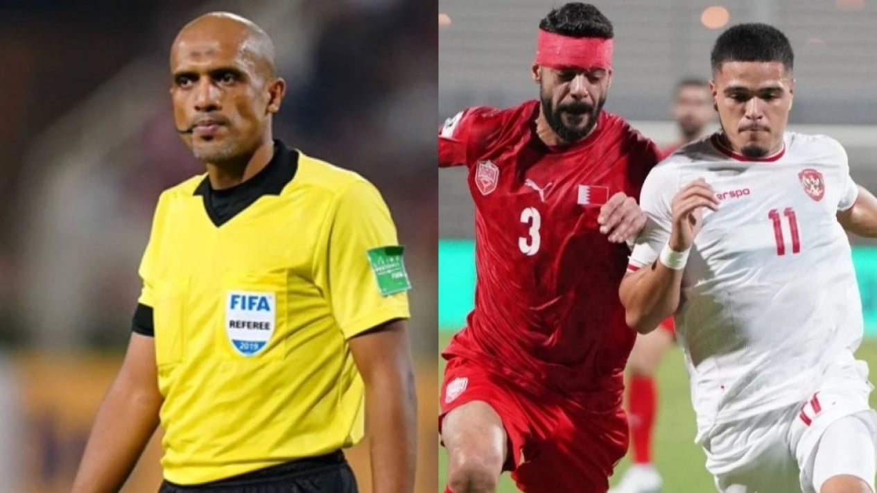 Wasit Kontroversial Hingga Ribut-ribut Usai Laga Imbang Bahrain vs Indonesia, ini Kronologinya !