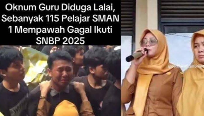 Oknum Guru Asik Ngonten Tiktok, Ratusan Siswa SMAN 1 Mempawah Terancam tak Ikut SNBP 2025