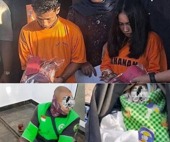 Tampang Pelaku Pemilik Paket Berisikan Bayi tak Bernyawa yang Geger di Medan, Kedua Tersangka Mengaku Saudara Kandung