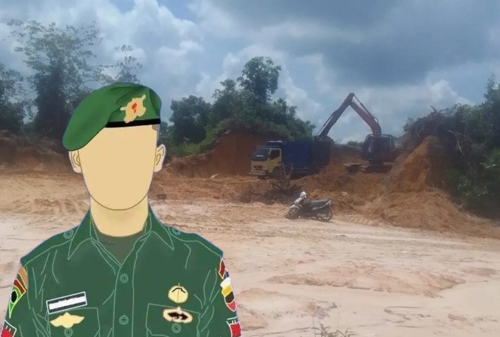 Oknum TNI di Siak Disebut Nyambi Bisnis Galian C ilegal, Mahasiswa Ingatkan Kapolres Harus Berani dan Tindak Tegas