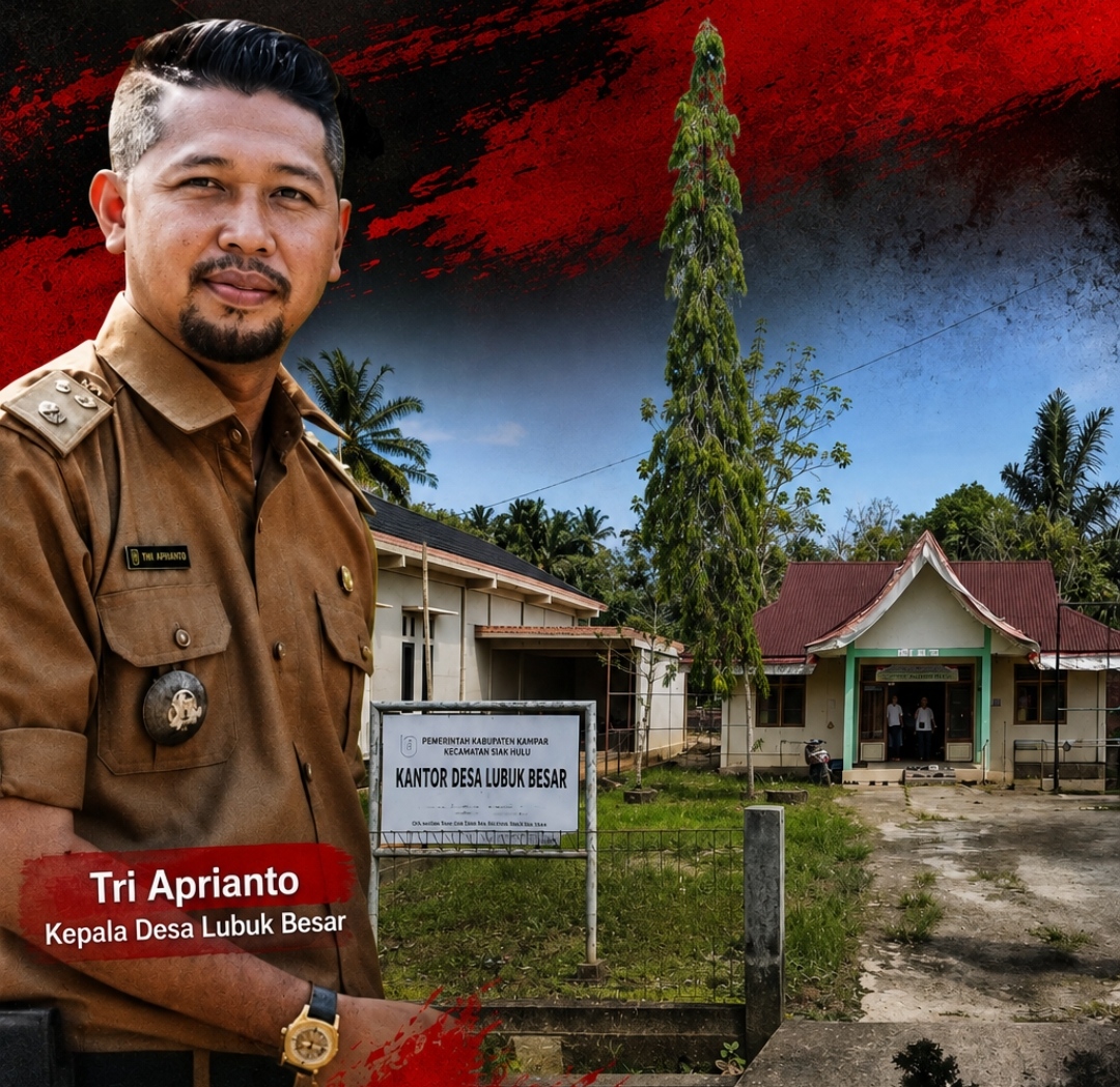 Kades Lubuk Besar Dilaporkan ke Polda Riau, Diduga Korupsi Dana Desa dan Terlibat Mafia Kawasan Hutan